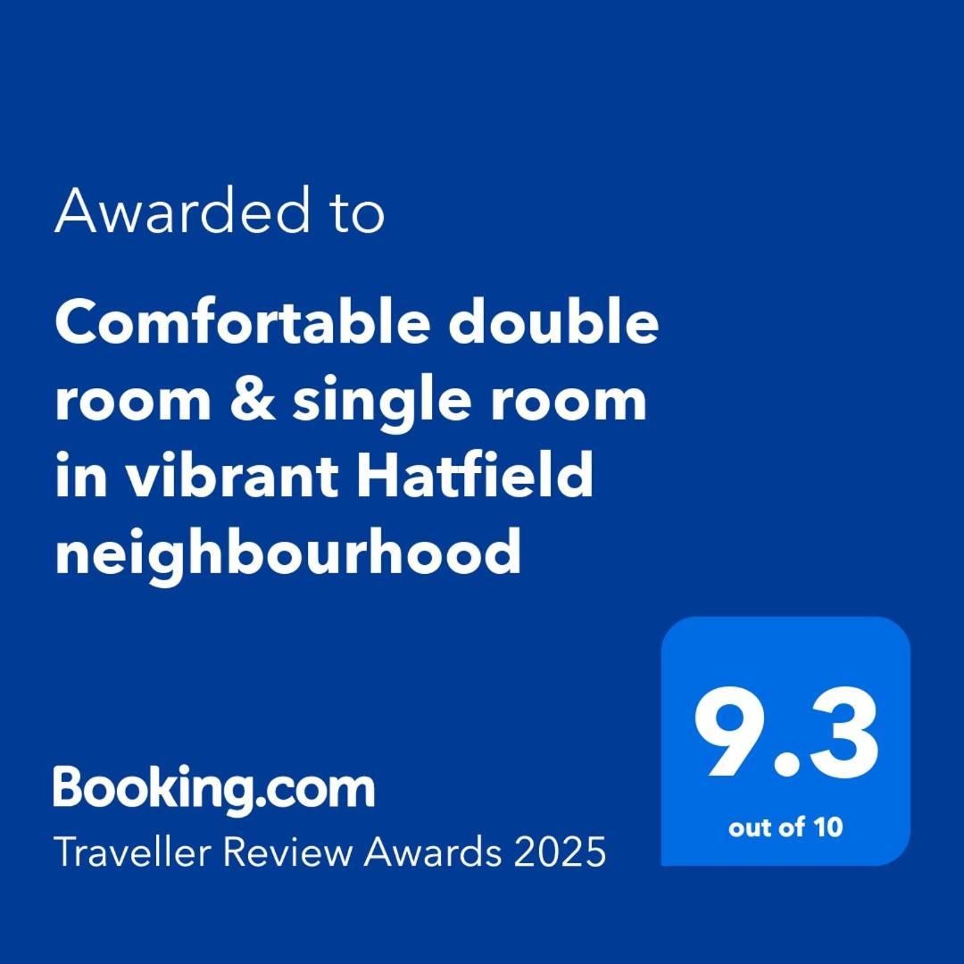 Comfortable Double Room & Single Room In Vibrant Hatfield Neighbourhood Exteriér fotografie